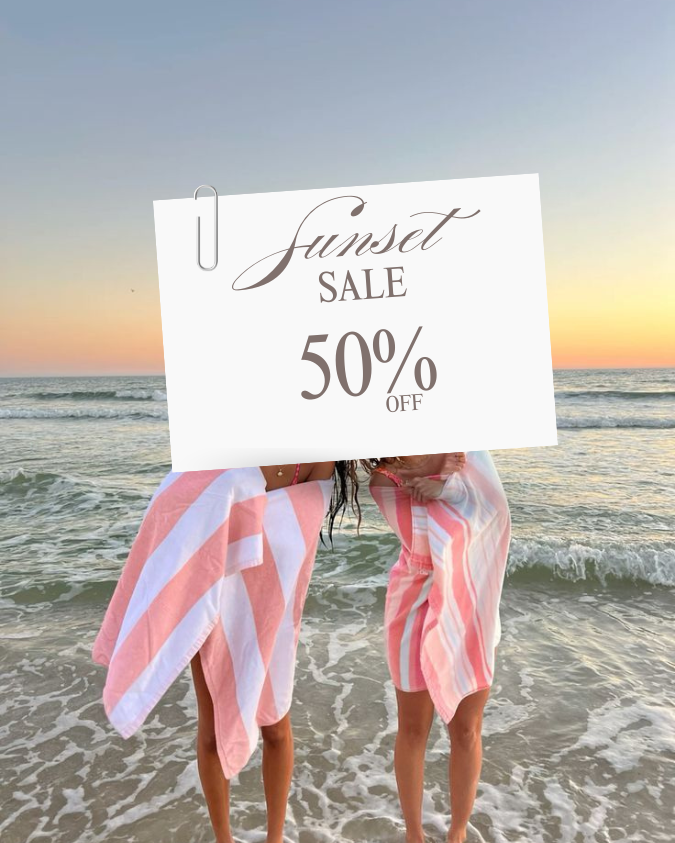 SUNSET SALE - 50% OFF